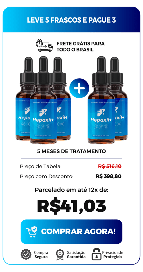 5 frascos Hepaxil+
